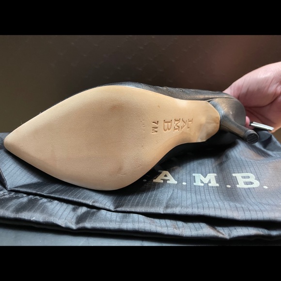 L.A.M.B Keegan black sz 7 - Picture 3 of 3